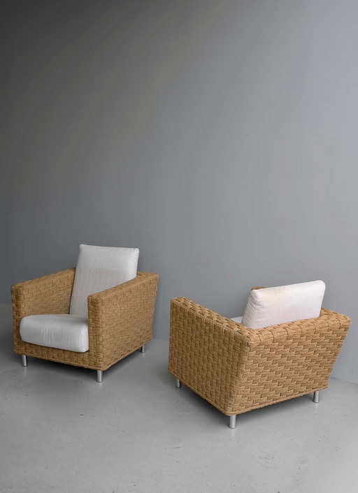 2 fauteuils Wicky de Didier Gomez pour Ligne Roset