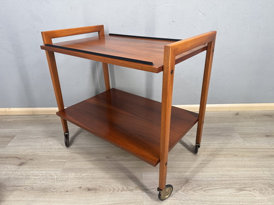 Image 1 of Chariot de service Mid Century Modern | design scandinave | ca. 1960