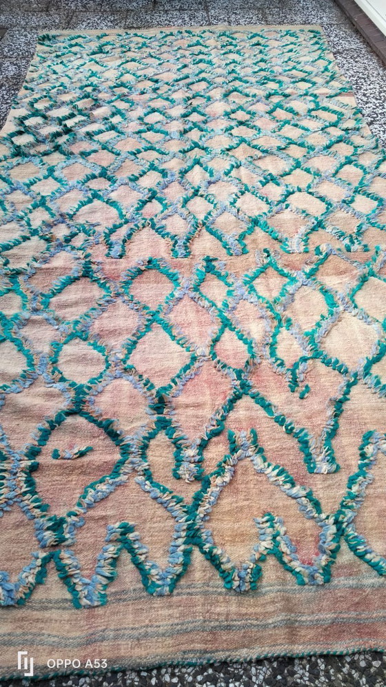 Image 1 of Handgeknoopt Berber kleed wol 385x185cm