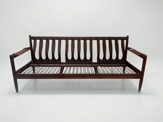 Image 1 of Divano moderno scultoreo danese nello stile di Arne Vodder e Grete Jalk, Danimarca, anni '60