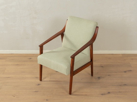 Image 1 of 1950s classic armchair in Mint Green, beech frame