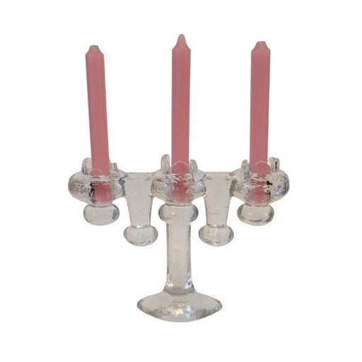 Candelabro “Corona”, Uno Westerberg para Pukeberg, 70’s – Suecia