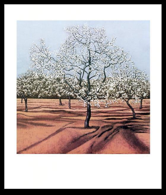 Image 1 of Taubert, Gerhard - Blossoming trees - Color lithograph