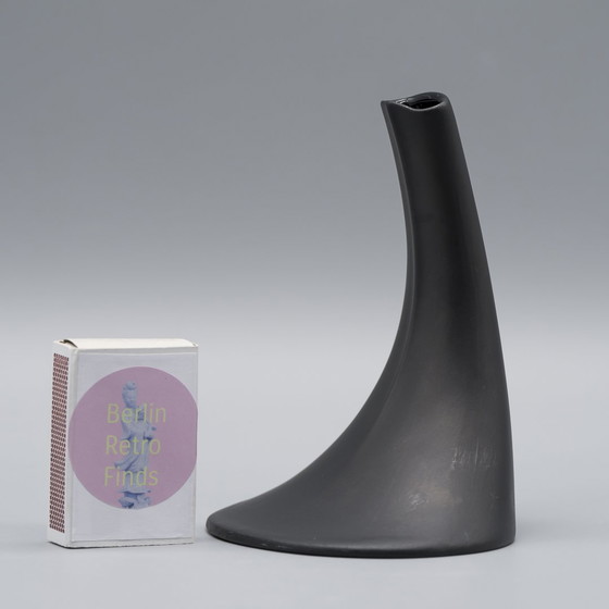 Image 1 of Vase Rosenthal "HEELS" Duo Design James Kirkwood Porcelaine Bisque Noir & Blanc