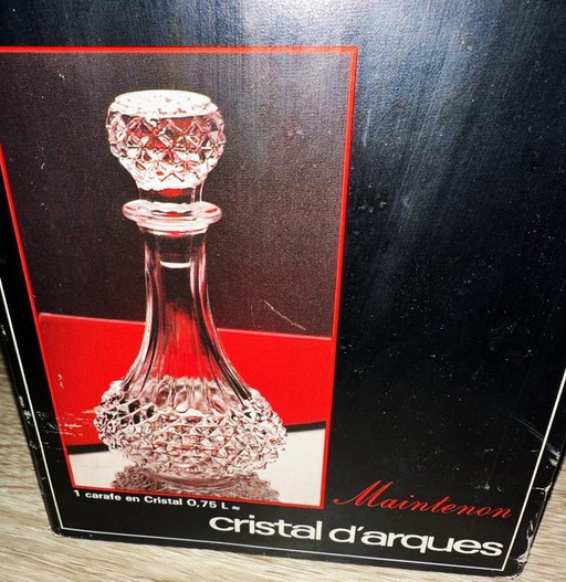 Cristal d'Arques 27cm Maintenon model karaf in de originele doos.
