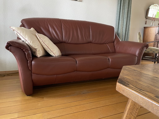 Canapé 3 places en cuir – 3 5 zitsbanken, Leather