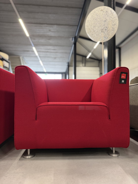 Image 1 of 2 Sillón Gelderland 4800 Tela Vidar Rojo