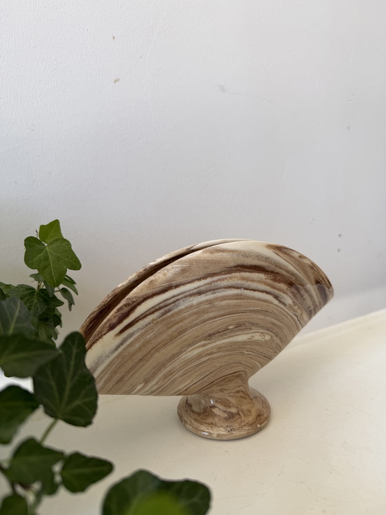 Image 1 of Ceramic letter holder with marble look