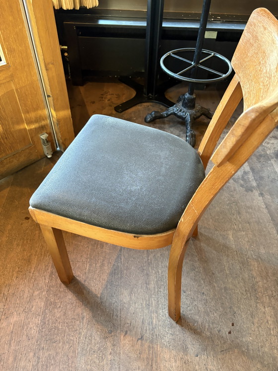 Sedie da pranzo vintage – Wood, Skai (photo 5 of 13)