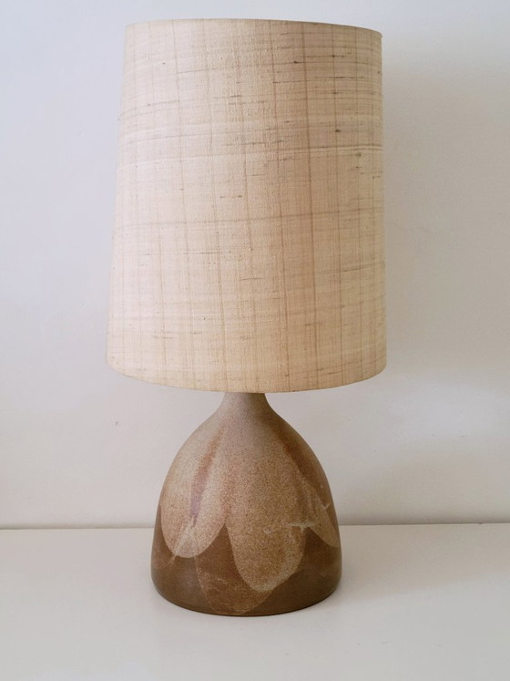 Image 1 of Large ceramic table lamp by Krosselbach, Germany