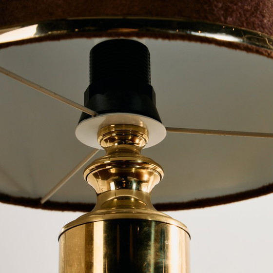 MK10922 Messing Tischlampe – Tischlampen, Brass (photo 5 of 8)