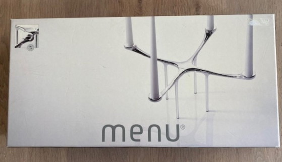 Menü Dänemark Stilvoller dänischer Kerzenleuchter Charles Wilson 2005 – Menu Denmark, Kerzenhalter, Metal (photo 5 of 6)
