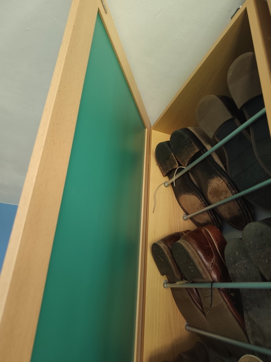 Image 1 of 3 meubles à chaussures avec portes miroir