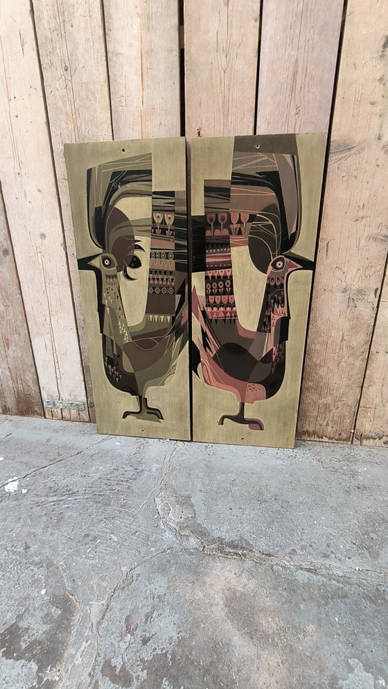 Image 1 of Gallo scandinavo, arte di metà secolo