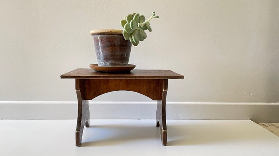 Vintage Houten Krukje – Wood (photo 4 of 12)
