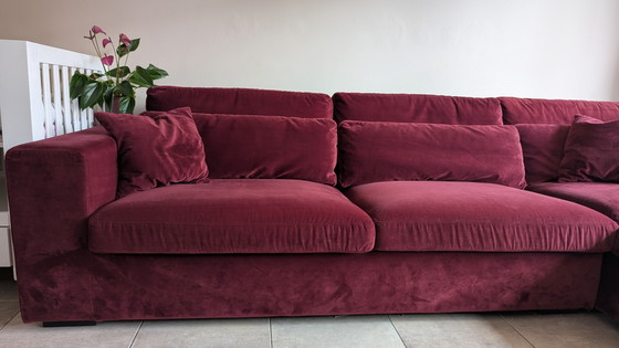 Image 1 of Sofá Decor Amsterdam Rojo Profundo