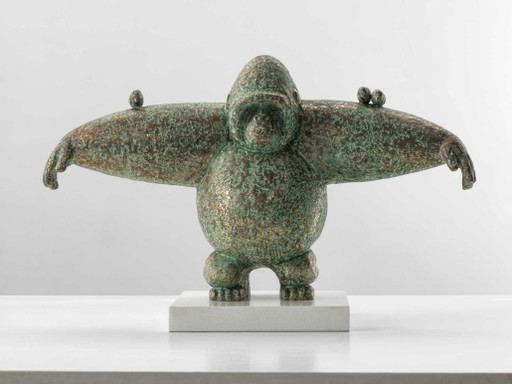 Samuel Allerton – Protector | Bronce | Edición 14/25 – beeldhouwkunst, Bronze
