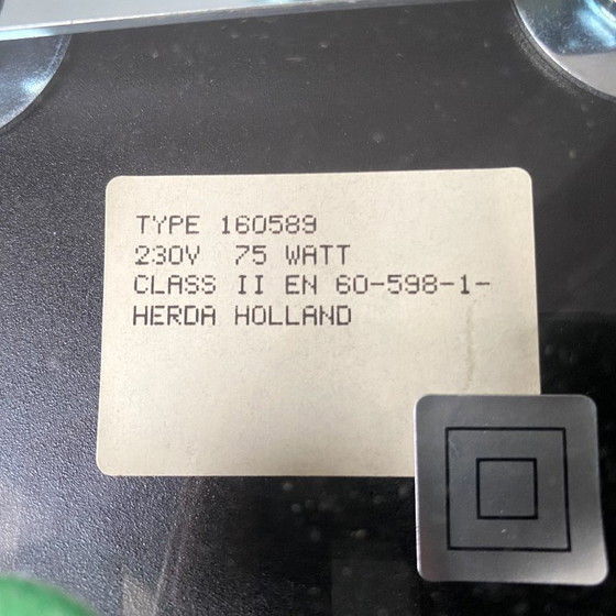 Image 1 of Lampe à poser vintage champignon Herda 1980 état neuf