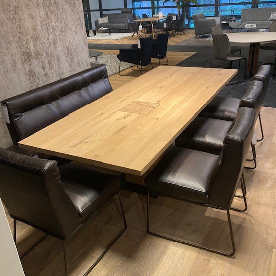 Image 1 of Juego de 4 sillas de comedor KFF D-light con banco de comedor