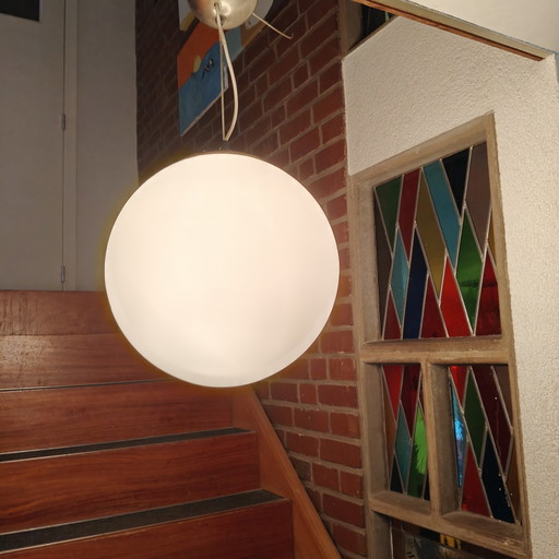 SIL LUX Opaline Glass Globe Pendant Lamp Ø36 cm