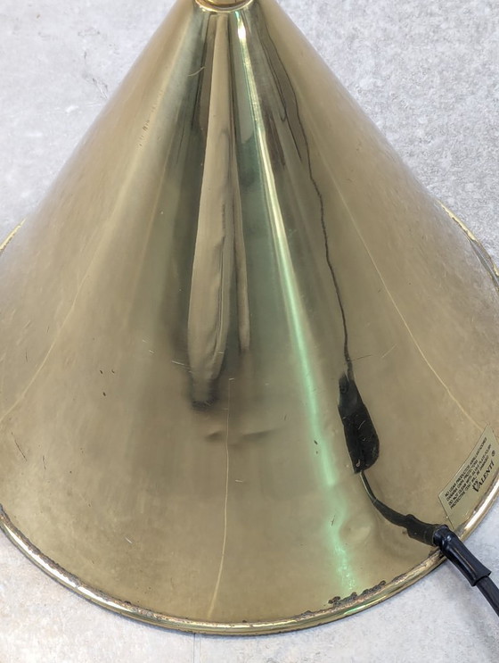 Image 1 of Jacques Adnet messing vloerlamp van Valentí, jaren 70