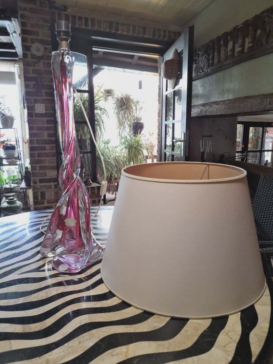 Image 1 of große Tischlampe Val Saint Lambert