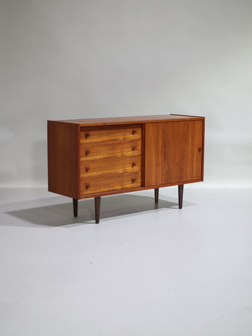 Sideboard with drawers teak Danish vintage