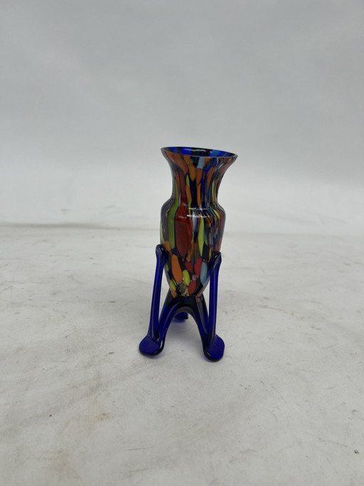 Vintage Fratelli Toso Murano Glass Vase