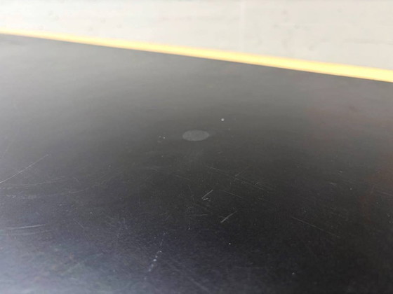 Image 1 of Dining table with linoleum surface and light solid wood frame, 1970s