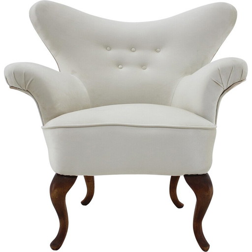 Sillón curvo vintage, 1900
