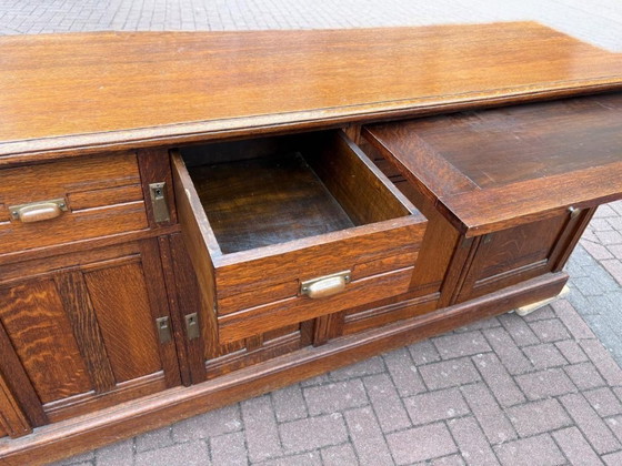 Image 1 of Oak sideboard 19th century
