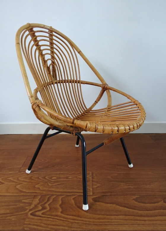 Tavolo e Sedia Rohe Noordwolde Anni '50 – Poltrone, Glass, Metal (photo 7 of 20)