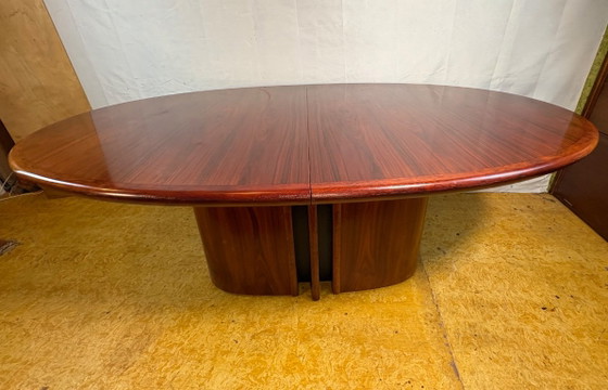 Excepcional mesa de comedor Skovby danesa de palisandro | Mediados de siglo | Diseño escultural | Mesa (photo 4 of 12)