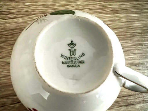 Winterling Bavaria 18-piece porcelain coffee/tea service