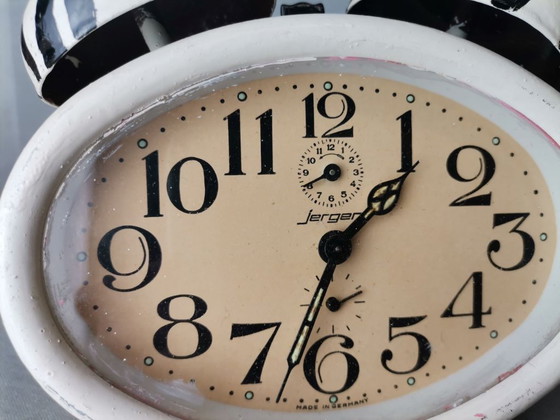 Image 1 of Vintage Duitse wekker met bel van Jerger