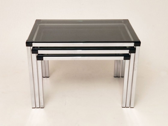 Image 1 of Tables d'appoint style années 70, époque spatiale