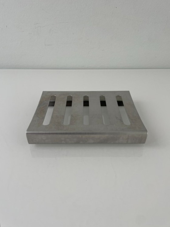 Image 1 of Elegante, rechteckige Seifenschale aus Edelstahl