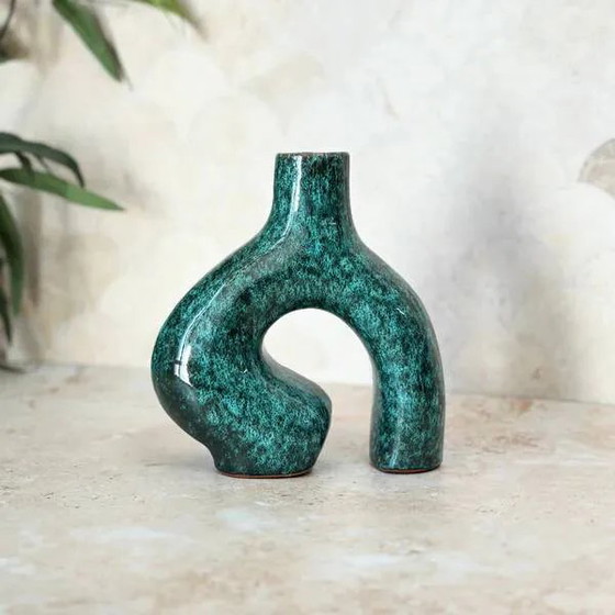 Vase Adal mini verni – Porcelaine, Modern (photo 5 of 7)