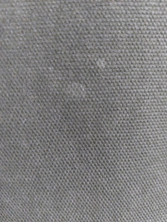 Image 1 of Corner sofa with ottoman in grey-green