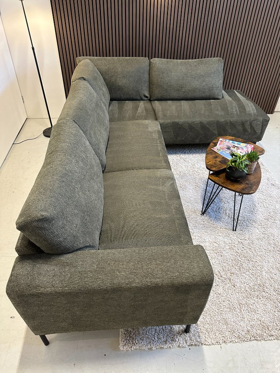 Image 1 of Green corner sofa 275x205 cm