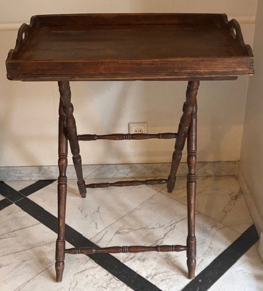 Tray with base, antique