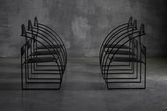 Image 1 of Quinta-Stühle von Mario Botta für Alias, Italien, 1980er Jahre