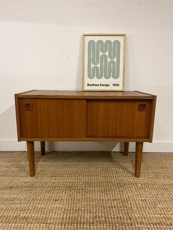 Image 1 of Vintage Danish teak sideboard 