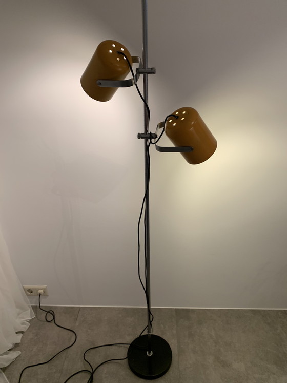 Image 1 of Lampe de designer Gepo jaune ocre des années 1970