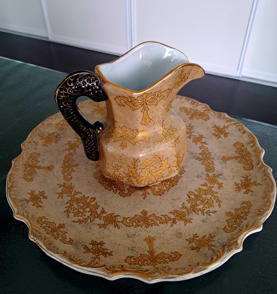 Image 1 of Set schaal en kruik made in China 