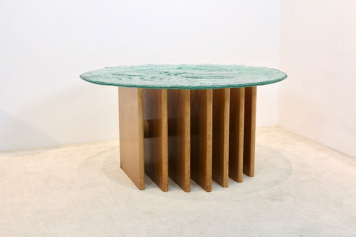 Heinz Lilienthal Sculpturale Glazen Salontafel