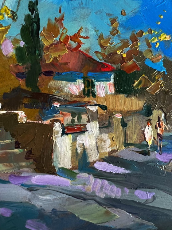Image 1 of Ein Spaziergang durch eine Dorfstraße