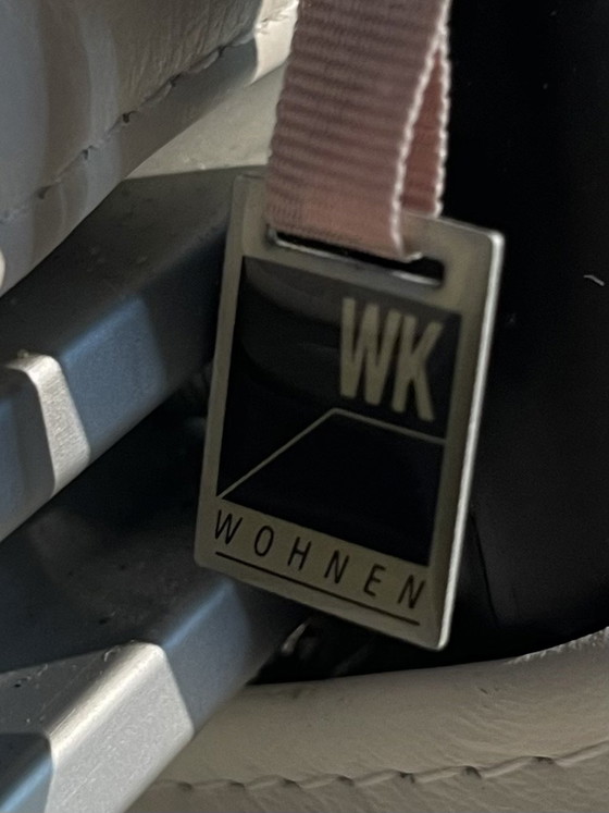 WK Wohnen Vintage Art Deco Retro – Verstelbare relaxstoel, Aluminium, Leather (photo 11 of 15)