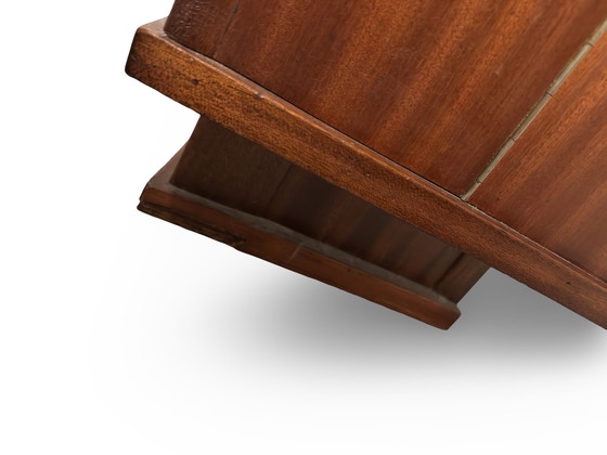 Image 1 of Vintage wooden sideboard with special details, 1950s