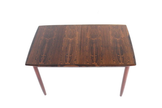Image 1 of Rosewood extendable dining table 'Hasselt' vintage